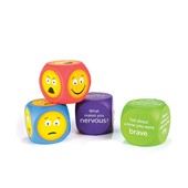 Emotion Cubes - Set of Four (Questions and Emoji)